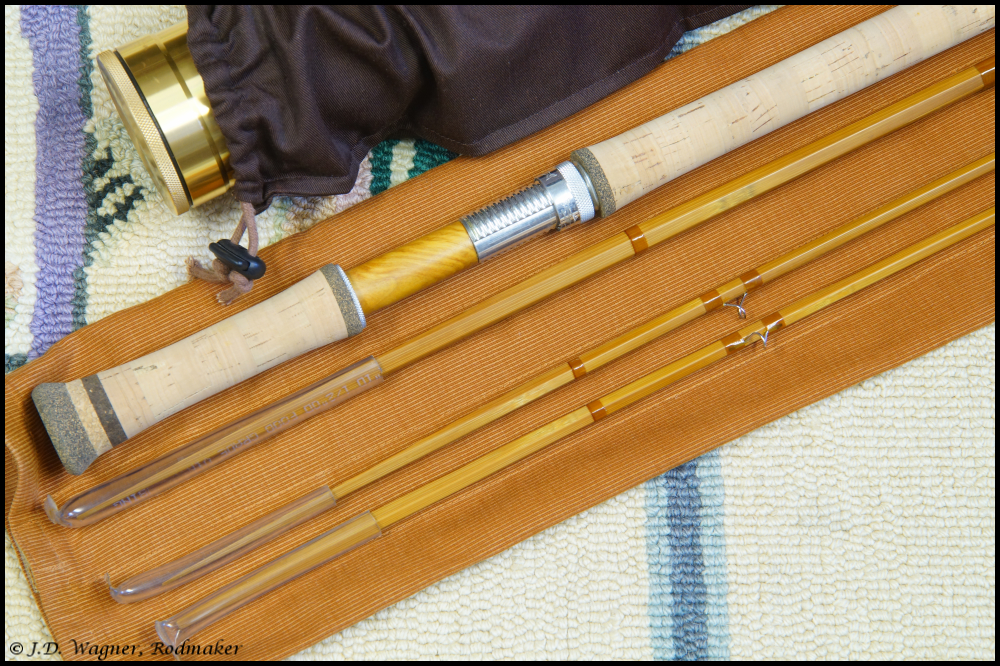 Two Handed Bamboo Spey Rod heading to Virginia .