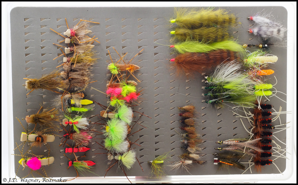 Trout and bass flies, J.D. Wagner, Agent