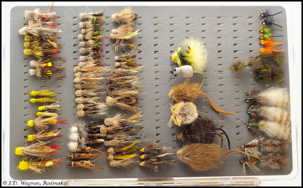 Trout and bass flies, J.D. Wagner, Agent