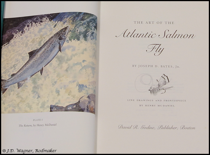 The Art of the Atlantic Salmon Fly, Bates J.D. Wagner, Agent