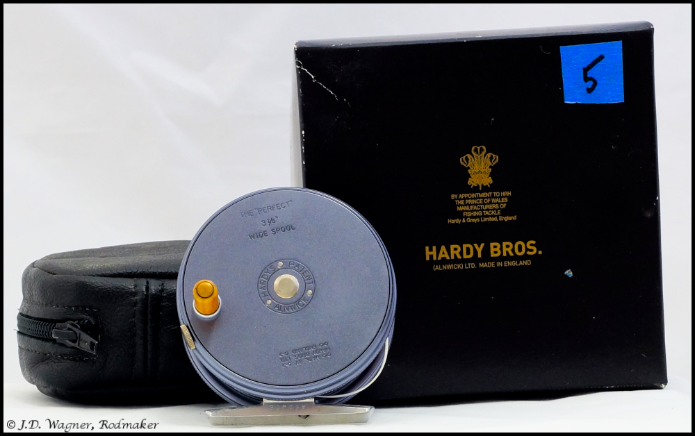 Hardy Widespool Perfect reel, J.D. Wagner, Agent