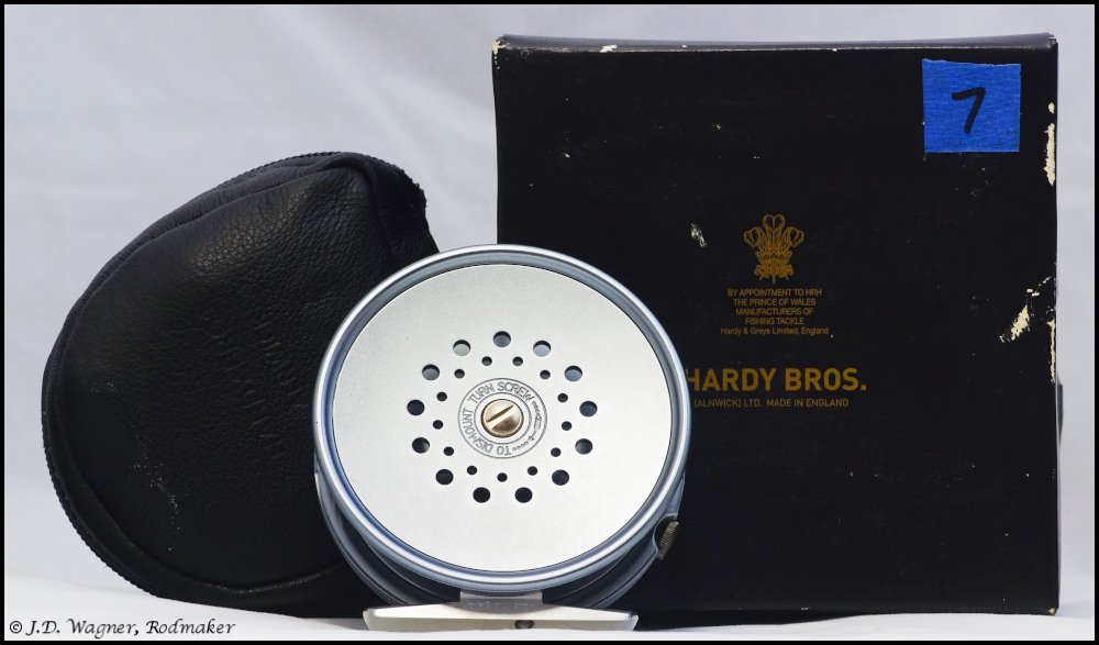 Hardy Widespool Perfect reel, J.D. Wagner, Agent