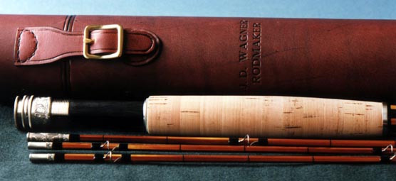 Rod with bag and Arne Mason case