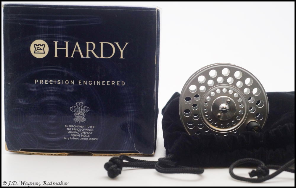 Vintage Hardy Spool, J.D. Wagner, Agent