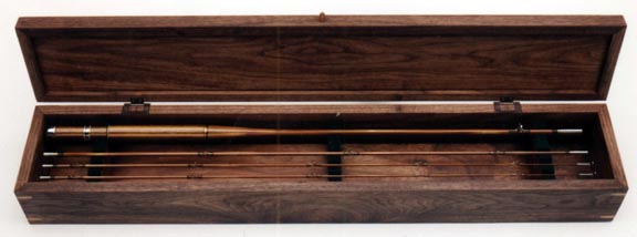 Wooden Fly Rod Box 