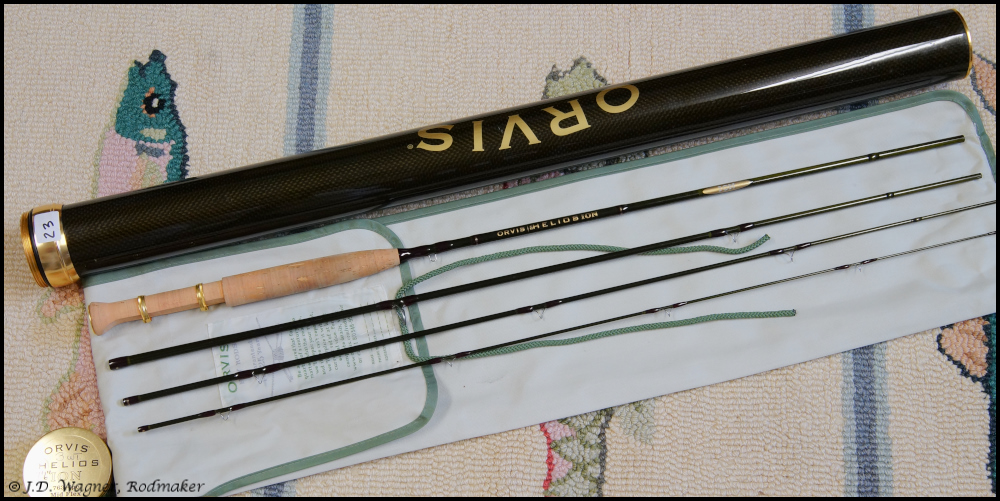 Vintage Orvis Helios Ion J.D. Wagner, Agent