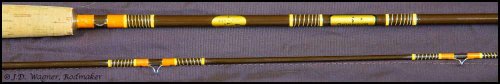 Vintage Browning Silaflex rod, J.D. Wagner, agent