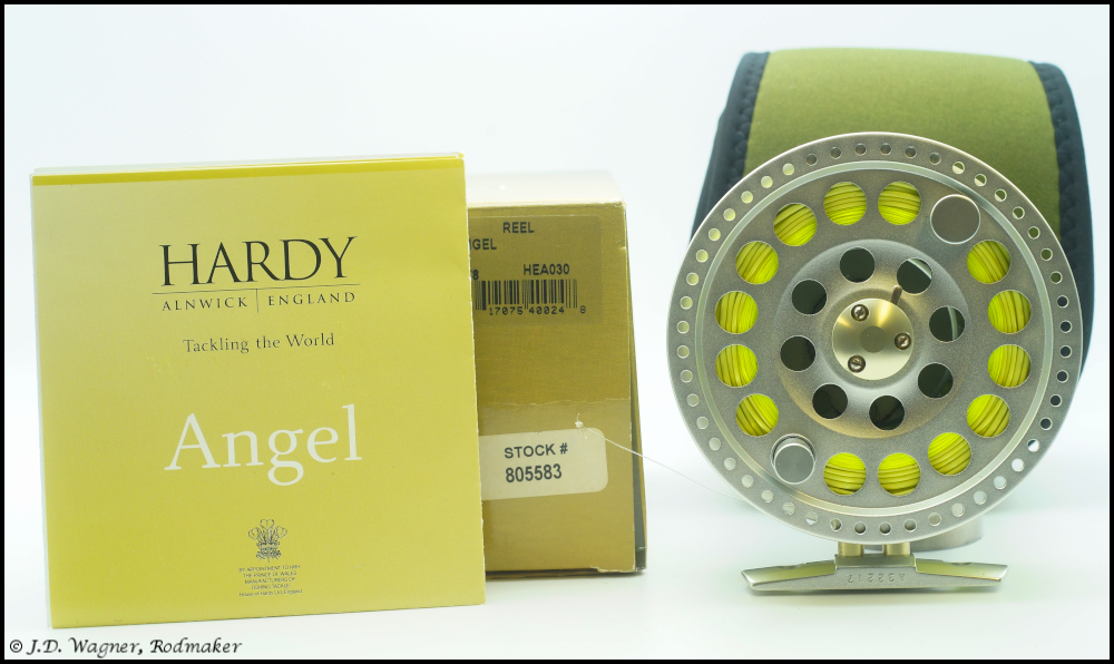Vintage Hardy Reel, J.D. Wagner, Agent