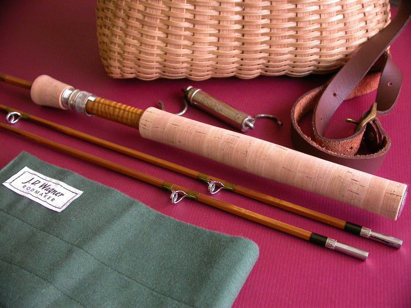J.D. Wagner Custom Bamboo Spinning Rod
