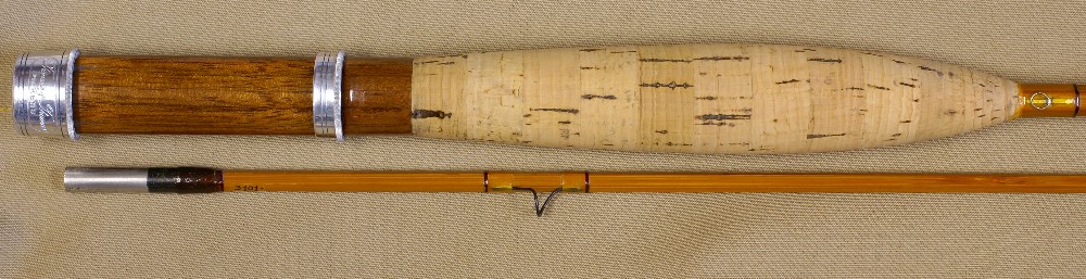 Vintage Thomas and Thomas Classic Bamboo Rod, J.D. Wagner, Agent