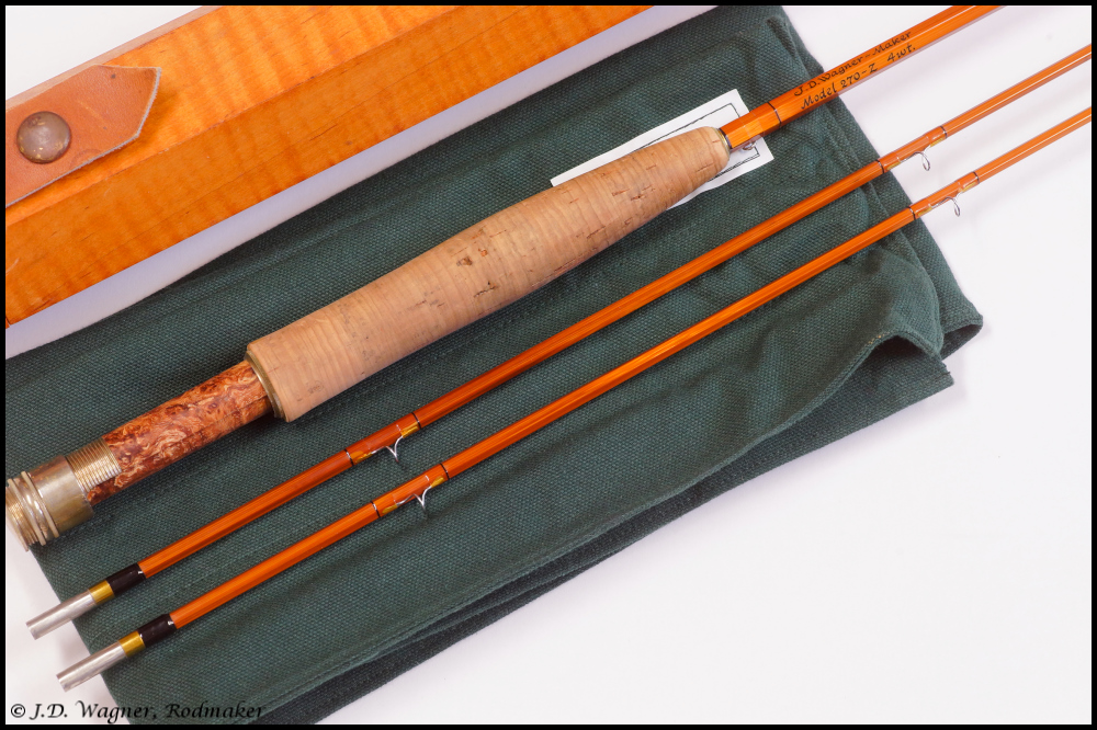 Vintage J.D. Wagner Signature Series rod, J.D. Wagner, Agent