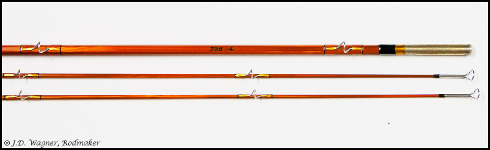 Vintage J.D. Wagner Signature Series rod, J.D. Wagner, Agent