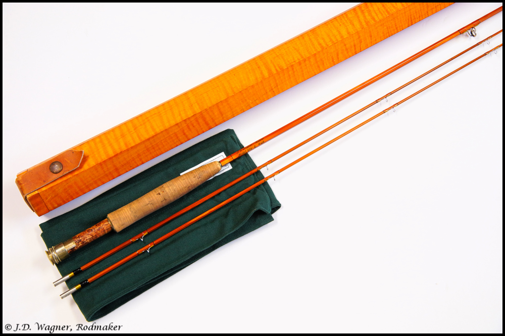 Vintage J.D. Wagner Signature Series rod, J.D. Wagner, Agent