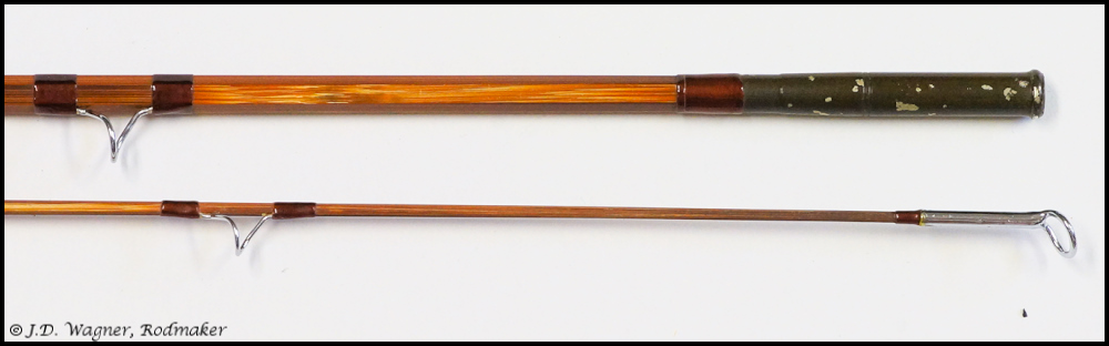 Vintage J.D. Wagner Patriot Series rod, J.D. Wagner, Agent