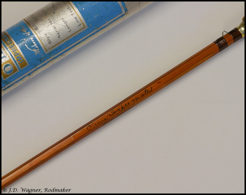 Vintage Orvis Madison, J.D. Wagner, Agent
